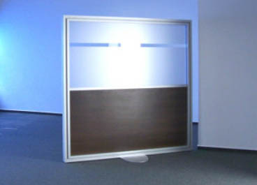 Stellwand Glas Raumteiler