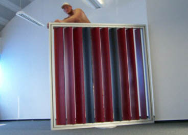 Stellwand Lamellen Raumteiler